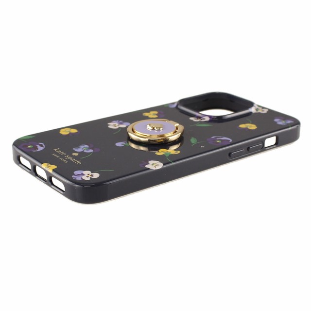 ケイトスペード iPhone・スマホケース iPhone 14 Pro Max バンカーリング スマホリング KATE SPADE ka548 960  ネイビー系マル