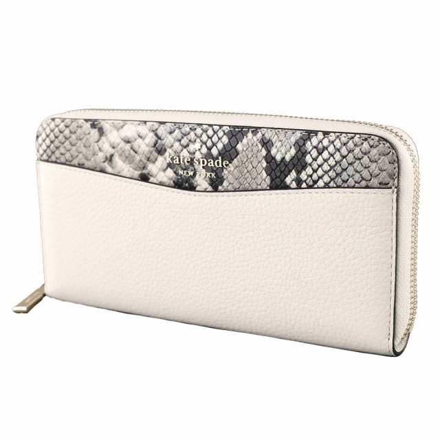 限定品＞kate spade ケイト・スペードホワイトウォレット（長財布）-