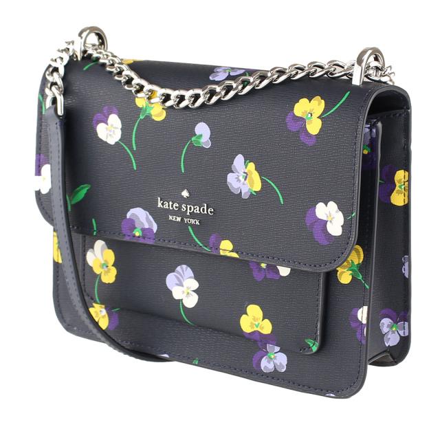 ケイトスペード ショルダーバッグ・ポシェット 斜め掛け クロスボディ 2WAY KATE SPADE ka793 403 ネイビー系マルチ 花柄 チェーン バッグ・カバン レディース