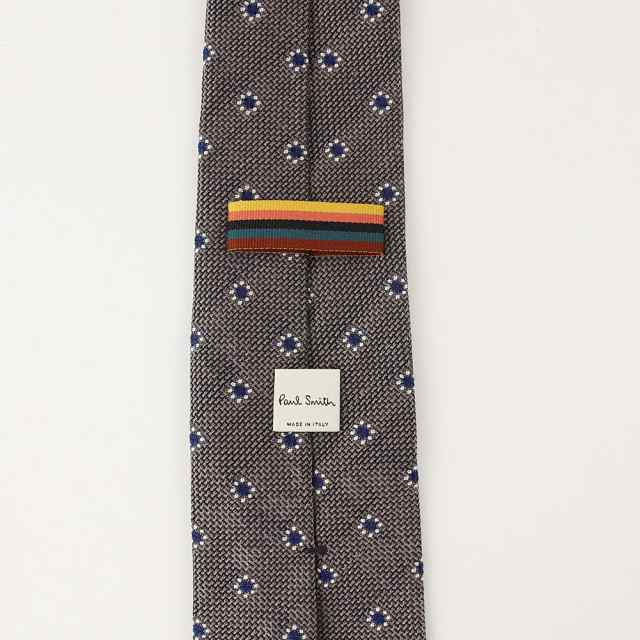 ポールスミス ネクタイ メンズ PAUL SMITH OTIE/J41199/ 8cm grey グレー 花柄 ファッション雑貨 小物