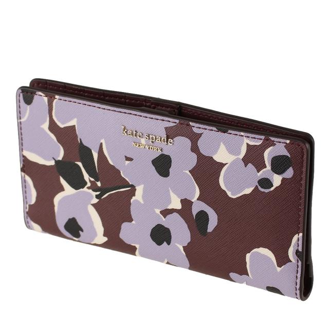 ケイトスペード 折りたたみ財布 レディース 二つ折り財布 Kate Spade Wlru6040 515 ブラウン パープル系花柄 財布 小物の通販はau Pay マーケット ミッピーナ