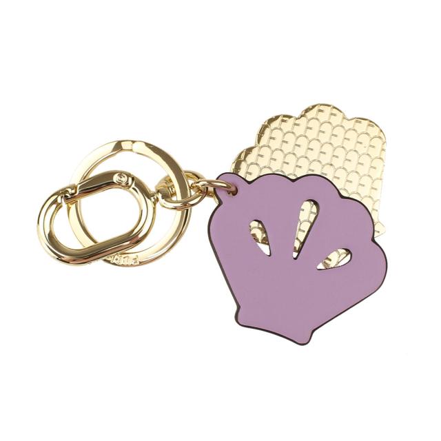 フルラ キーホルダー・キーリング モノグラム FURLA WR00329 BX0 1273S パープル系 異素材ミックス 財布・小物 レディース フルラ キーホルダー・キーリング モノグラム FURLA WR00329 BX0 1273S