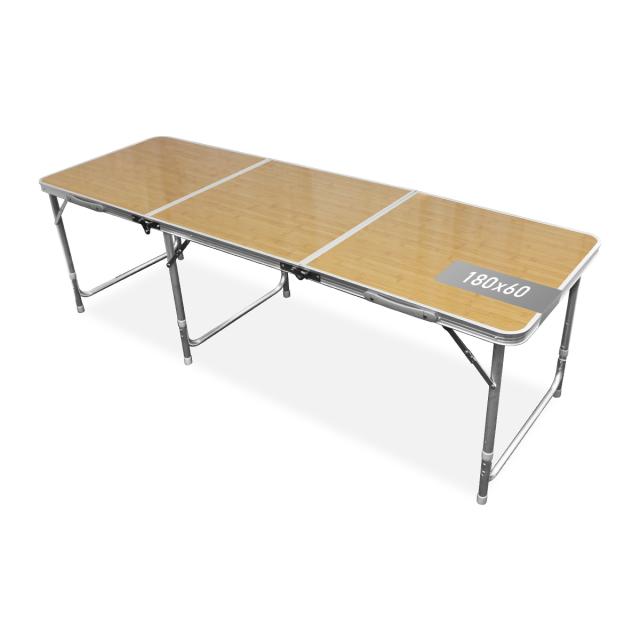 アウトドア テーブル 折りたたみ 180cm×60cm アウトドアテーブル