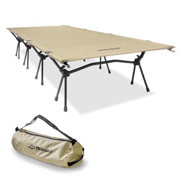 アウトドアコット コット ワイド 3WAY 高さ2段階 耐荷重200kg キャンプ