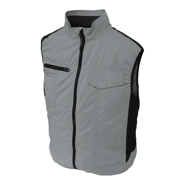 月間1位／ 【バッテリーセット】 空調作業服 ベスト -16℃冷却効果 フル