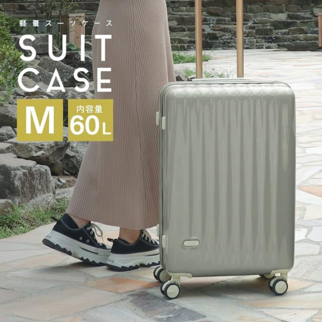 キャリーケース ライトグレー スーツケース 上品カラー 4-6泊 おまけ付 軽量 キャリーケース Sサイズ 機内持ち込み スーツケース 39L 軽量