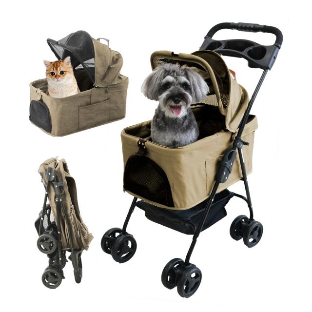 ランキング1位!当店限定7カラー／ ペットカート 分離型 対面可能 3WAY