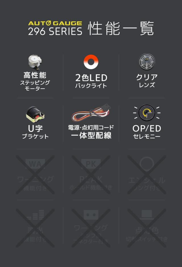 オートゲージ 電圧計 車 52mm 52Φ 追加メーター 後付け Autogauge 2色