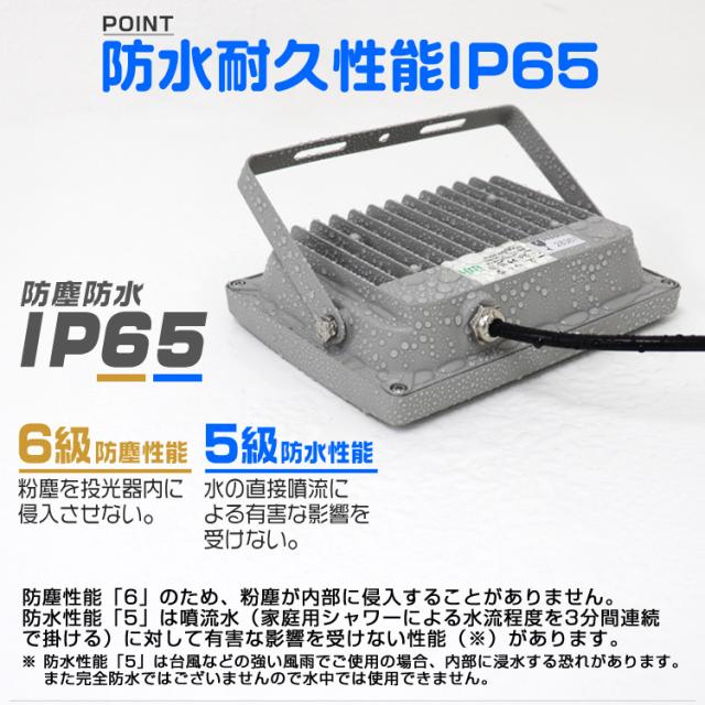 4個セット】LED 投光器 200W LED投光器 昼光色 電球色 IP65 広角120度
