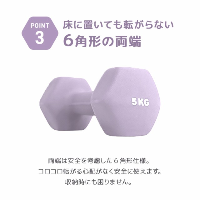 ダンベル 1kg 2個セット おしゃれ くすみカラー カラーダンベル 鉄アレイ ダンベル コンパクト かわいい 鉄アレイ カラフルダンベル エク｜au  PAY マーケット