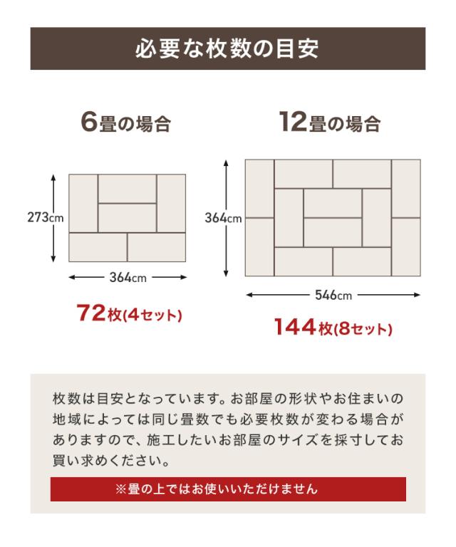 フロアタイル 12畳 置くだけ 木目 木目調 滑り止め 賃貸OK 床材 フローリングマット フローリング 床 タイル 吸着 敷くだけ 接着剤不要 DIY リフォーム 補修 賃貸 模様替え 簡単 剥がせる フローリングシート おしゃれ_19