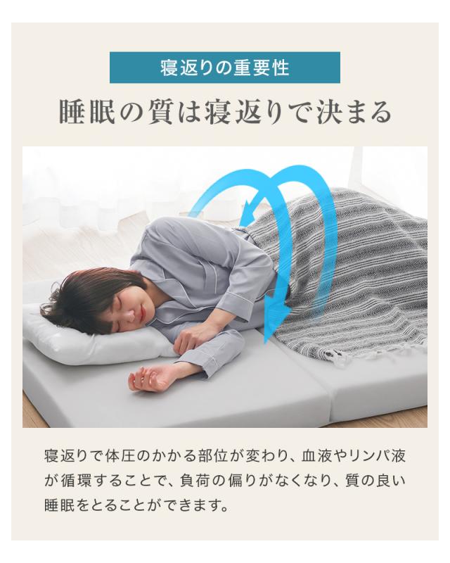 マットレス ダブル 三つ折り 高反発 極厚 10cm 190N 高品質 みつ折り マットレス ダブル 三つ折り 高反発 極厚 10cm 190N 高品質 みつ折り