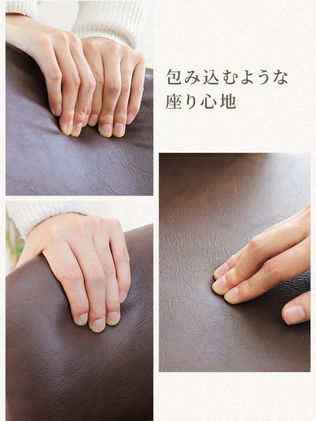 ダイニングチェア 4脚セット イス 肘付き 3層構造 もっちり クッション ヴィンテージ デザイン チェア ダイニングチェアー 疲れにくい ダイニング チェアー PUレザー 防サビ レザー スチール おしゃれ リビングチェア ビンテージ ひじ掛け 肘付 椅子_11