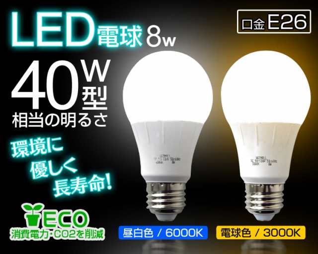 1個あたり398円】 LED電球 E26 40W 10個セット 電球色 昼白色 【一年保証】 LED 電球 照明明るい 一般電球 LEDライト ライト  LED照明 電気 灯り 省エネ 節電 玄関 リビング キッチン 廊下 風呂 トイレ シャンデリア 送料無料の通販はau PAY マーケット -  ウェイモール 