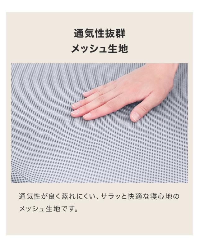折りたたみベッド セミシングル 高反発 マットレス付き 190N 25D 14段階リクライニング 耐荷重300kg 洗える カバー メッシュ キャスター 頑丈 手すり付き 折り畳み 折りたたみ ベッド 簡易ベッド 介護 新生活_13