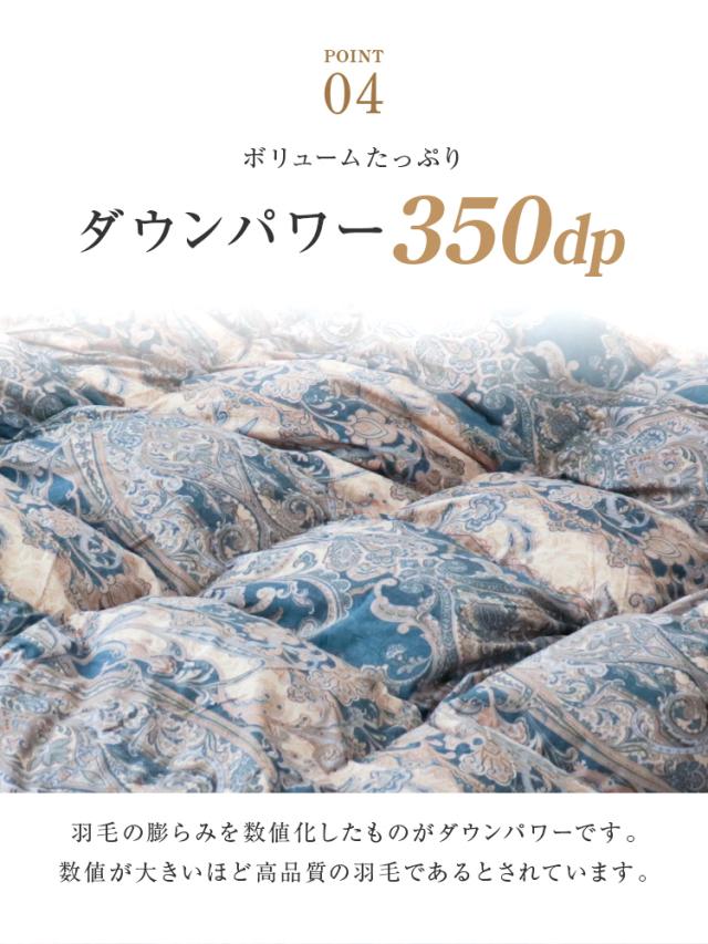 羽毛布団 クイーン 日本製 掛け布団 エクセルゴールドラベル 認定商品 ホワイトダックダウン90% 30マス立体キルト GFマーク 暖かい 冬 抗菌 防臭 防ダニ 羽毛 布団 羽毛ふとん 国産 冬用 羽毛 寝具 送料無料_6