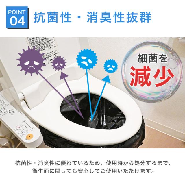 簡易トイレ 180回 災害用 凝固剤 60回 3個セット 非常用トイレ 防災