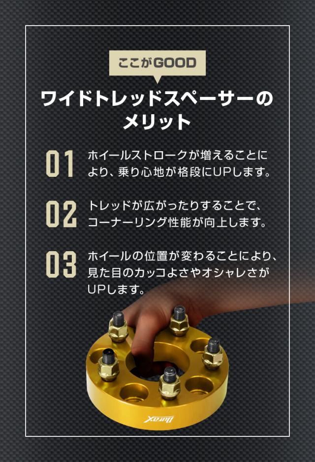 車のパーツ ワイトレ 30mm 25mm セット売り スバル車で使用