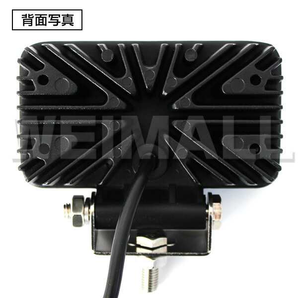 LED ワークライト 18W 6連 作業灯 LED 12V 24V 角型 広角 汎用 防水