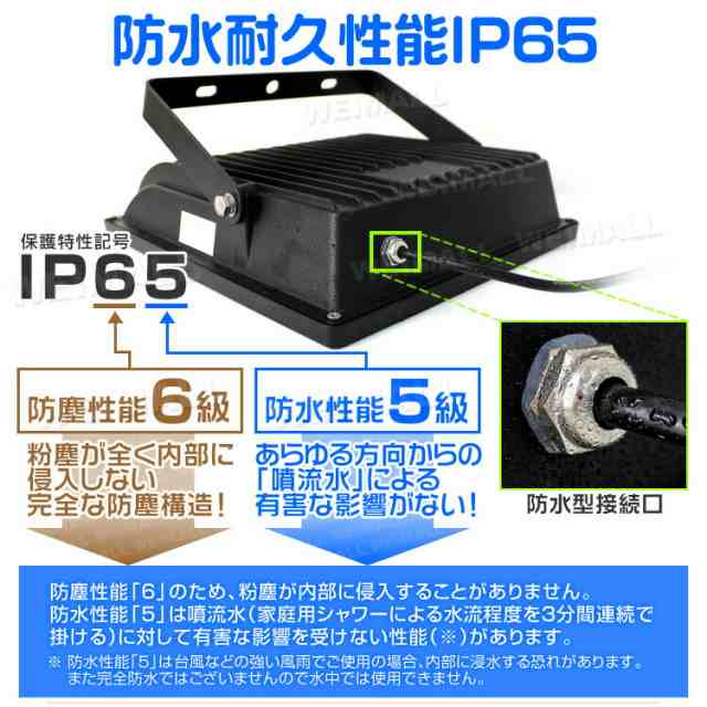 10個セット】【一年保証】LED 投光器 20W 200w相当 LED投光器 昼光色