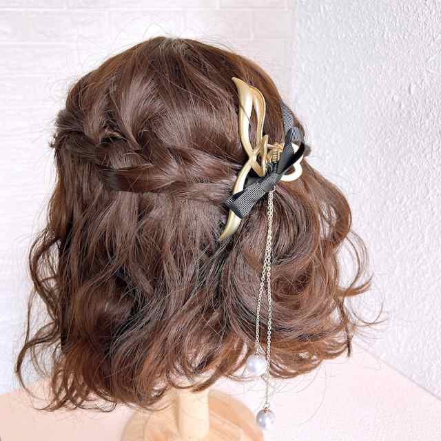 最新作＊ハート バンスクリップ ヘアクリップ 韓国 ヘアアクセサリー ピンク ヘアピン