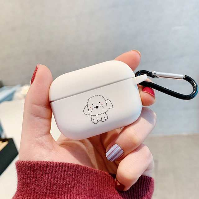 airpods ケース airpods pro ケースairpods pro2 韓国 エアポッズ エアーポッズ エアーポッズプロ2 エアーポッズプロ  かわいい おしゃれ TPU プードル 犬 アニマルの通販はau PAY マーケット - セレクトショップオンリーユー | au PAY  マーケット－通販サイト