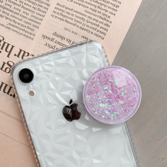 アクセサリー グリップ グリップトック スマホグリップ 韓国 Iphoneケース スマホケース シェルジュエルグリップ クリア 透明 キラキラ の通販はau Pay マーケット セレクトショップオンリーユー