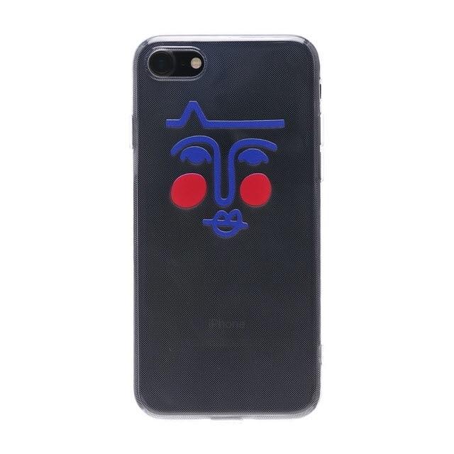 Iphonese2 ケース 韓国 シンプルイラスト デザイン モチーフ 個性的 カラフル クリア お洒落 Iphone7 Iphone8 Iphonese 第2世代 Iphoneの通販はau Pay マーケット セレクトショップオンリーユー