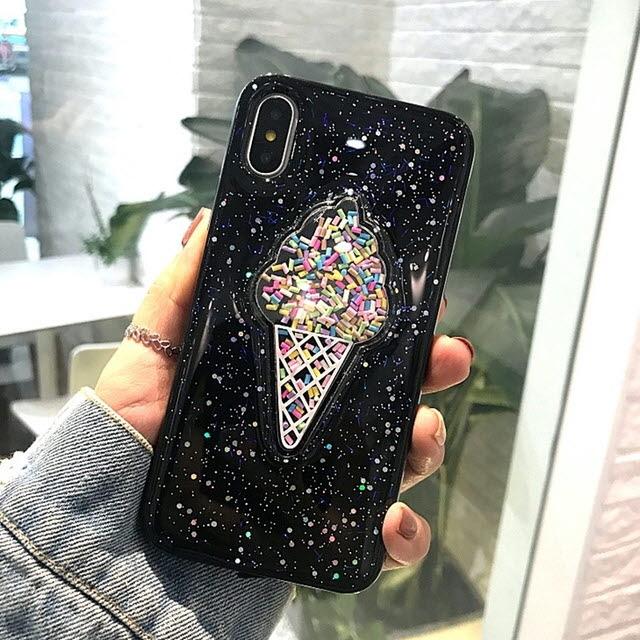 Iphonese3 ケース 韓国 アイスクリーム ソフトクリーム カラフル クリア トレンド 大人 お洒落 Iphone7 Iphone8 Iphonese2 Iphonese3 Iphの通販はau Pay マーケット セレクトショップオンリーユー