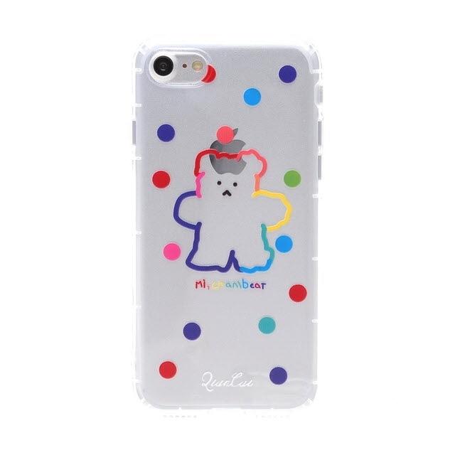 Iphonese2 ケース 韓国 くま クマ カラフル ポップ かわいい クリア 透明 個性的 面白い おもしろ お洒落 Iphone7 Iphone8 Iphonese 第2の通販はau Pay マーケット セレクトショップオンリーユー