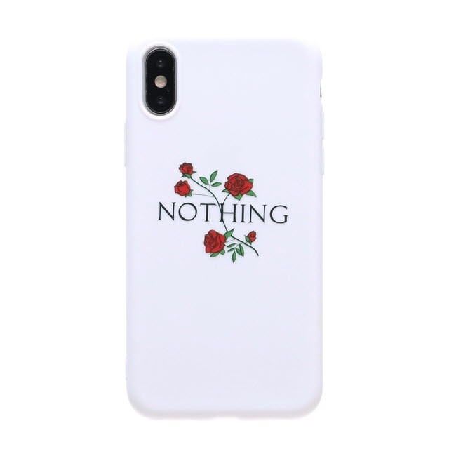 Iphone11 ケース 韓国 Nothing かわいい 薔薇 個性的 おしゃれ シンプルiphone7 Iphone8 Iphonese 第2世代 Iphonex Iphonexs Iphonexr の通販はau Pay マーケット セレクトショップオンリーユー