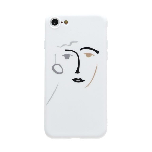 Iphone11 ケース 韓国 シンプル イラスト デザイン ケース 個性的