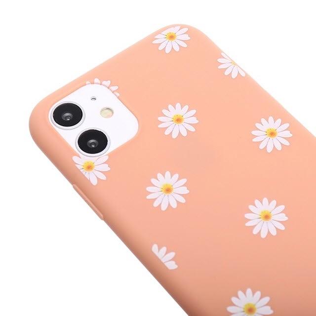 Iphone11 ケース 韓国 Tpu ミニデイジー柄ケース マーガレット 花 個性的 シンプル ケース 可愛い おしゃれ Iphone7 Iphone8 Iphonese の通販はau Pay マーケット セレクトショップオンリーユー