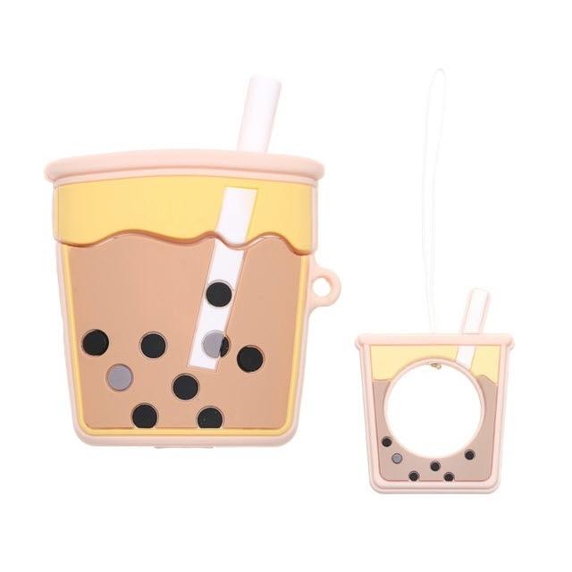 Airpods ケース 韓国 タピオカ モチーフ エアーポッズ カバー シリコン ドリンク リンガーリング チャーム セット かわいい お洒落 イヤの通販はau Pay マーケット セレクトショップオンリーユー