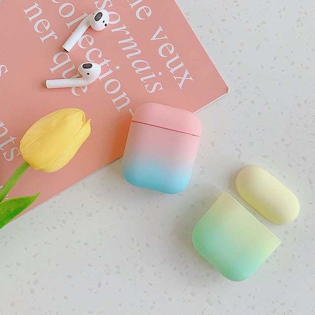 Airpods ケース 韓国 カラフルシンプル ケース ケース エアポッズ カバー プラスチック ハード かわいい 大人 可愛い お洒落 イヤホンケの通販はau Pay マーケット セレクトショップオンリーユー