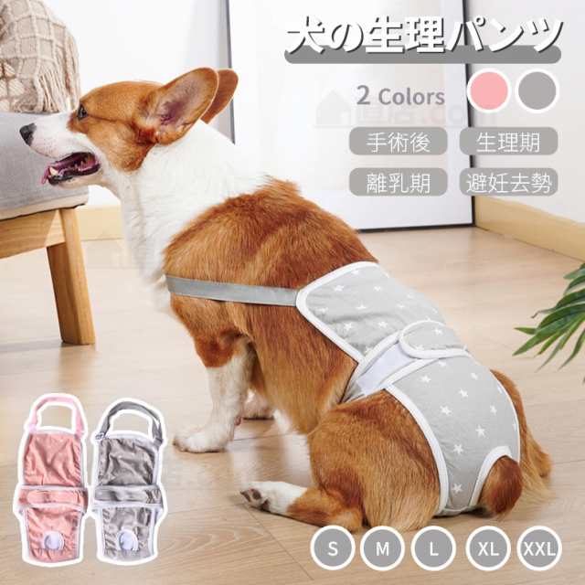 中小型犬用オムツカバー 犬用生理パンツ サニタリーパンツ マナーウェア ドッグウェア 犬服 サスペンダー付 おむつカバー しつけ用品 マの通販はau  PAY マーケット au PAY マーケット－通販サイト