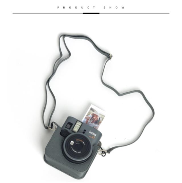 富士FUJIFILM instax mini 41レザーケース インスタントチェキカメラ