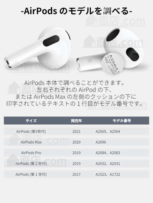 AirPodsイヤホン第1世代 第2世代用シリコンカバー イヤホンカバーApple