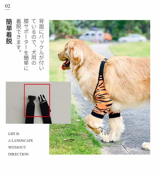 中大型犬用膝サポーター 犬用 関節プロテクター前足 犬服 関節保護 固定 リハビリ 肘当てリハビリ ひざ用老犬介護 介護用品怪我防止老犬介護  ペットケア【K665】の通販はau PAY マーケット - 直店.com | au PAY マーケット－通販サイト