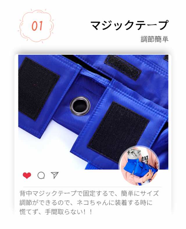 猫 保定袋 キャットコントロールバッグ猫用品 おちつく袋 猫保定袋