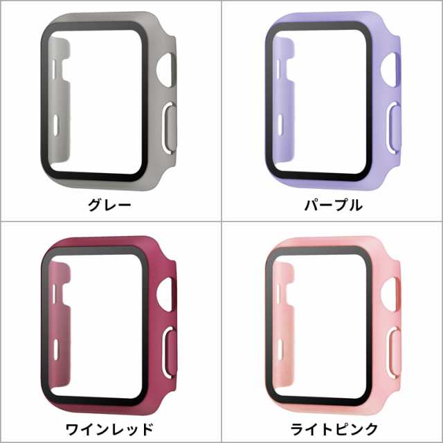 Apple watch カバー フィルム 一体型 ケース アップルウォッチ series