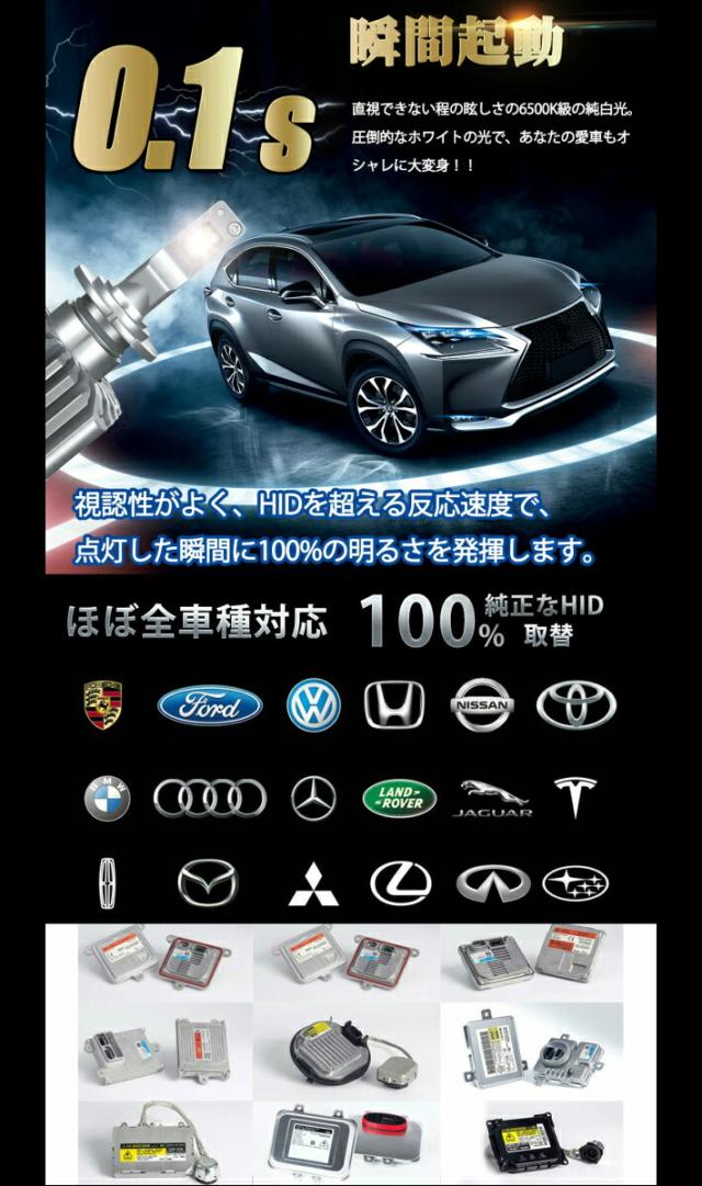 ＼大チャンス本日最終日／見逃厳禁の5時間12％OFF+5倍確定 D2S/D2R 業界初 無加工で純正HIDをLED化 (車種)アイシス【ISIS】H16.9 〜 H19.4年ANM.ZNM1#系 安心車種別設定 クラス最強LEDヘッドライト2個セット車検対応 6500k 16000LM 安価な類似品にご注意_2