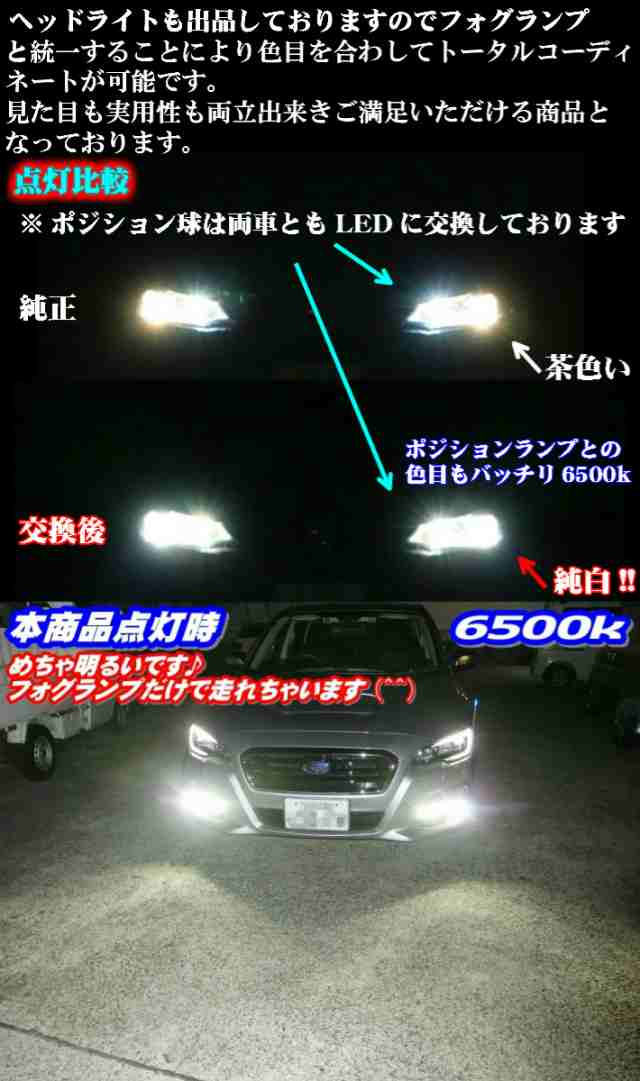 全国無料SALEメール便送料無料 LEDフォグランプ オデッセイ RB1 2 LEDバルブ ホワイト 6000K相当 H11 CREE製 30W フォグライト 2個セット ハロゲン