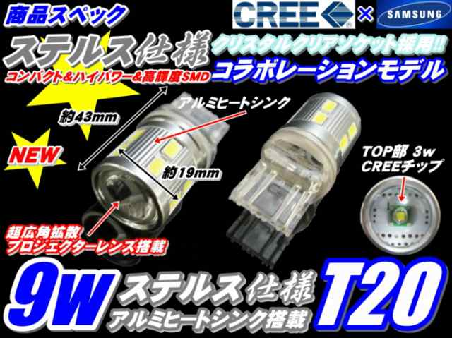 車種別 爆光 Ledバックランプ アスカ Aska Cj2 3 H9 11 H13 12 T Led T 9w ホワイト 取付簡単の通販はau Pay マーケット グラムインターナショナル