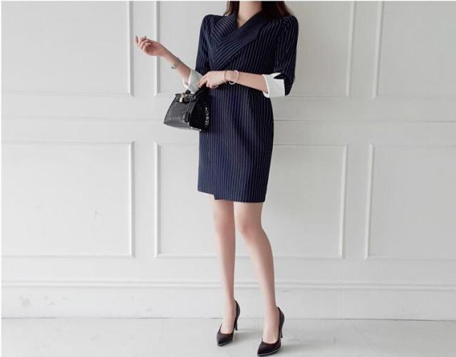 新品 7分袖スーツワンピース パーティードレス 上品 タイトワンピース レディース結婚式ドレス ショート丈ワンピース 代30代40代 ストの通販はau Pay マーケット ヒナギクファッション