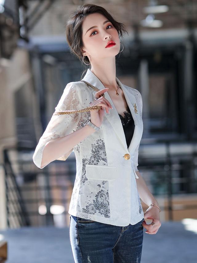 テーラードジャケット レディース 夏 ジャケット フォーマル ブレザー サマージャケット ビジネス オフィス 着痩せ 薄手 スーツジャケッの通販はau Pay マーケット ヒナギクファッション