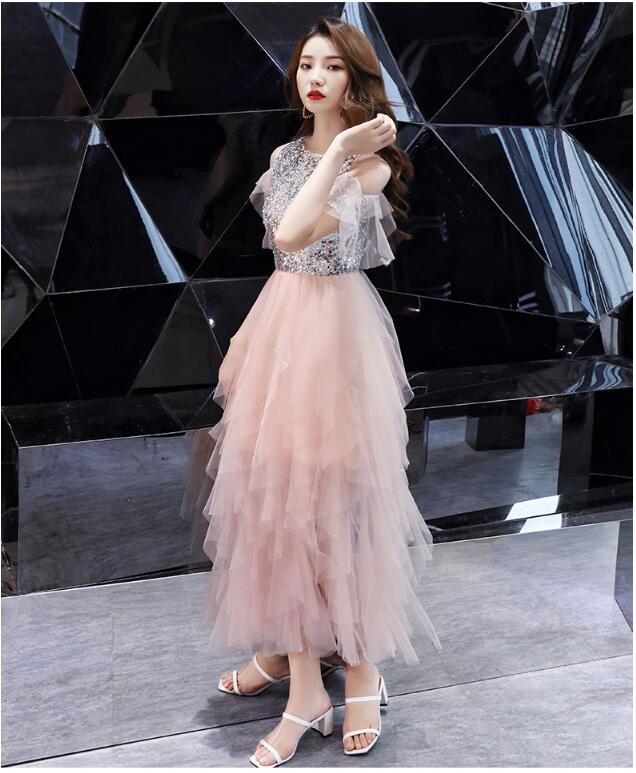 上品 代30代 キラキラワンピース セクシー レディース パーティードレス 発表会 二次会 ピアノ 着痩せ 結婚式 演奏会 袖ありワンピースの通販はau Wowma ヒナギクファッション