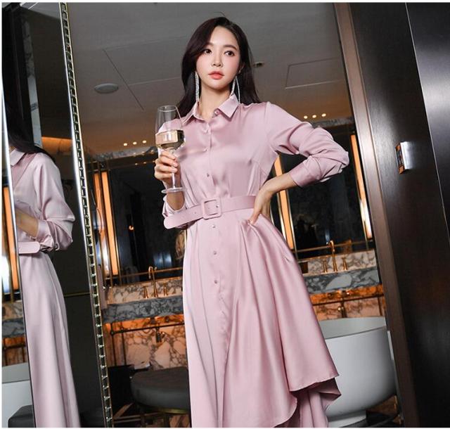 新品 長袖シャツワンピース ナイトドレス パーティードレス 上品 タイトワンピース レディース結婚式ドレス 不規則な丈ワンピース 代3の通販はau Pay マーケット ヒナギクファッション