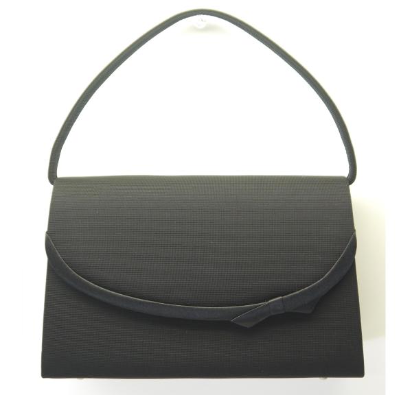 送料無料 冠婚葬祭 サテンの縁取りが綺麗な底鋲付きフォーマルバッグ★手提げ袋と袱紗付 フォーマルバッグ フォーマル バッグ 黒 ブラックフォーマル ブラック 袱紗の通販は 6,490円