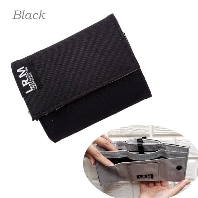 (美品)エムシーエム　キャンパスレザー　三つ折り財布　ユニセックス　ビッグロゴ 美品)エムシーエム キャンパスレザー 三つ折り財布 ユニセックス